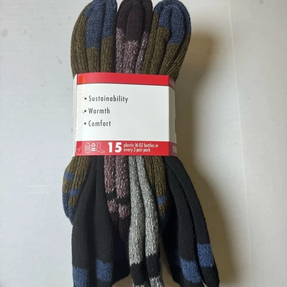 KODIAK MENS WOOL THERMAL SOCK BLKCHR